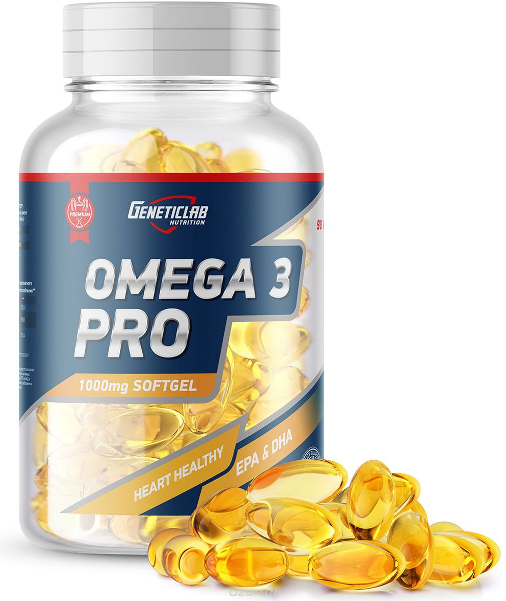   GeneticLab Omega 3 Pro, 90 