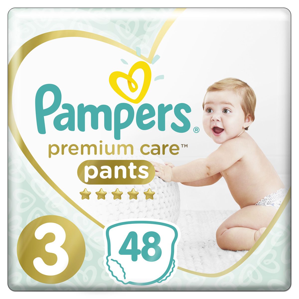 Pampers - Premium Care 6-11  ( 3) 48 