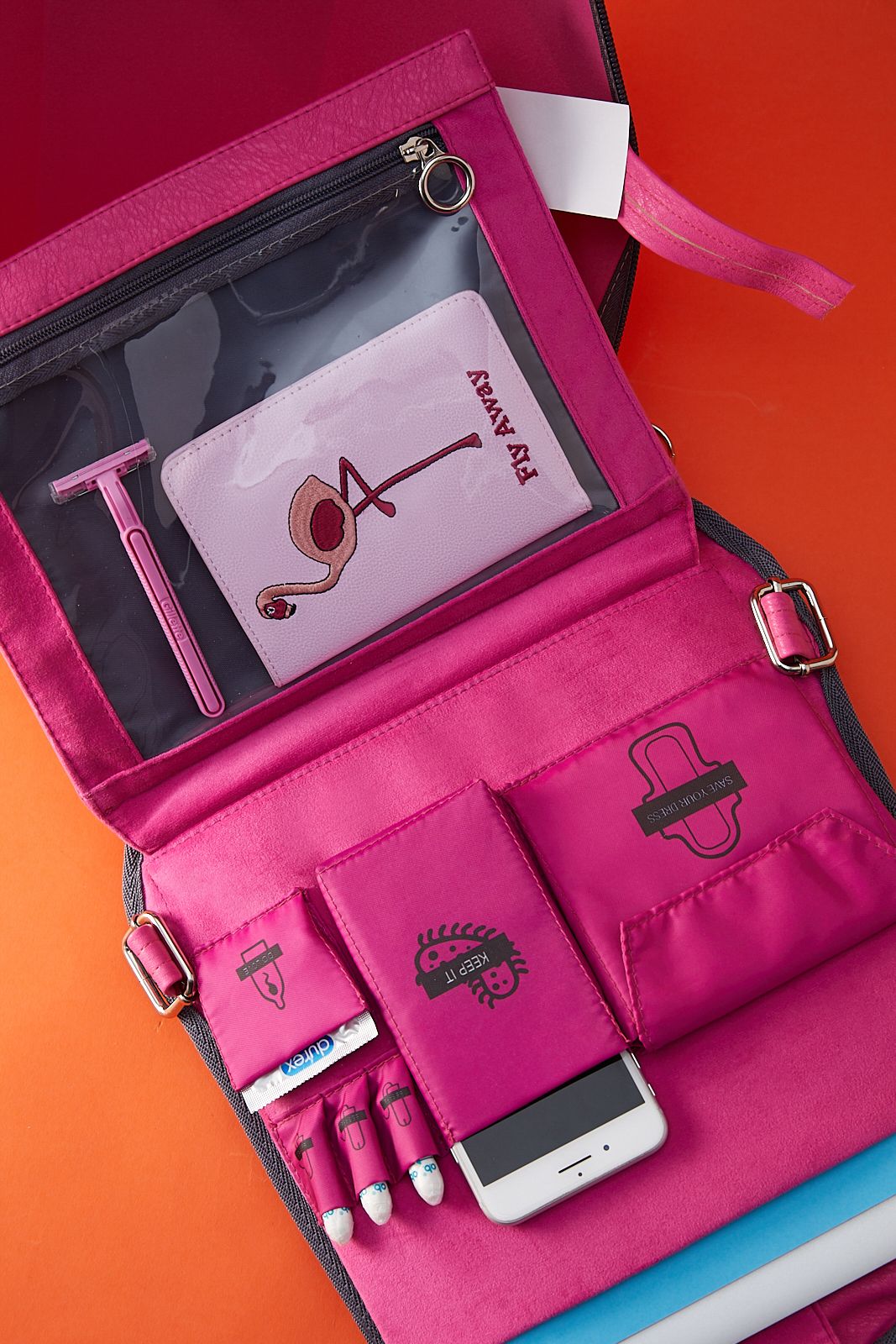  Super Hero Backpack Glossy Pink, 