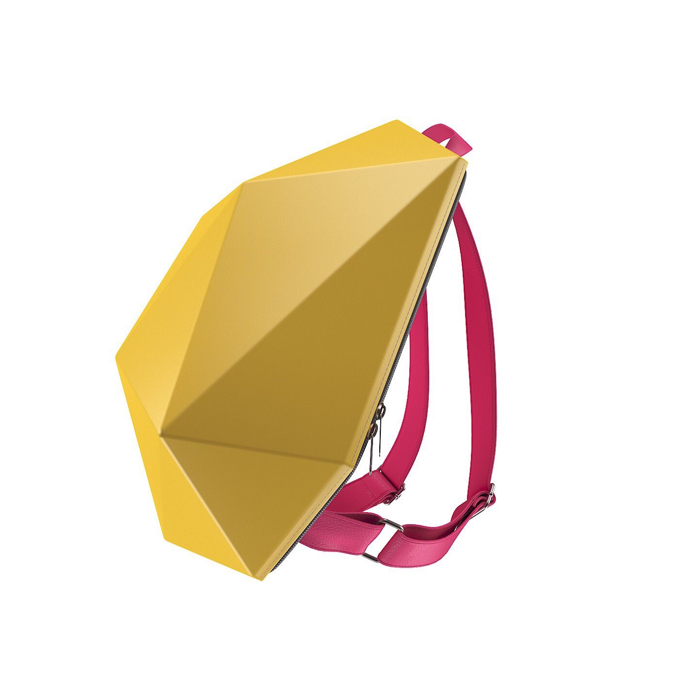  SuperHero Backpack Yellow-Pink, , 